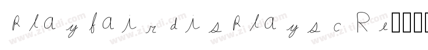 playfairdisplaysc Re字体转换